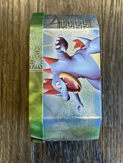 Pokemon TCG 2010 HeartGold & Soulsilver Set Of Meganium & Feraligatr Tins EMPTY - Image 4
