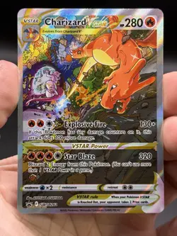 Pokemon TCG Charizard VStar SWSH262 Black Star Promo English NM - Image 3