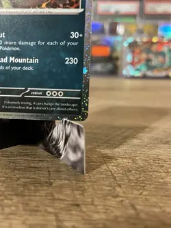 Pokemon TCG | Rare Cosmos Holo Tyranitar #135 | Paldea Evolved | Promo - Image 4