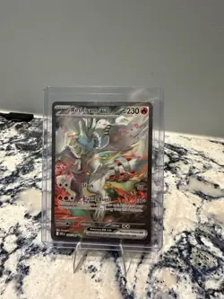 Pokemon TCG Reshiram EX White Flare Card 166/086 Sir NM Condition - Image 1