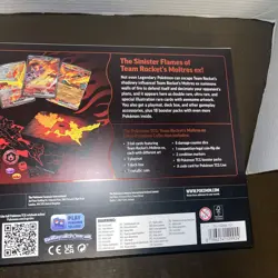 Pokemon Team Rocket’s Moltres EX UPC x2 - Box and accessories NO MAT or Cards - Image 4