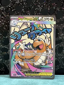 Pokemon TCG Mega Dragonite EX 271/217 Full Art Holo Card Ascended Heroes - Image 1