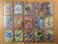 Pokemon TCG SV Huge Full Art Lot Of 15 Cards - Image 1