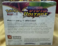 Pokemon TCG Sword and Shield Vivid Voltage Factory Sealed 36 Booster Packs 2020 - Image 3