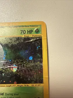 Ledian - H14/H32 - Pokemon Skyridge Holo Rare Card HP - Image 2