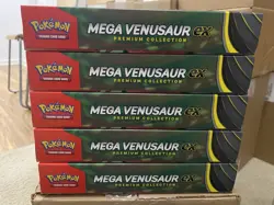 Pokemon TCG Mega Venasaur ex Premium Collection Box 5 BOX LOT New/Sealed - Image 5