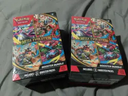 Pokemon TCG: X2 Mega Evolution Factory Sealed Booster Bundle Boxes - Image 1