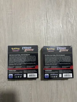 Lot of 2 Pokemon TCG Crown Zenith Booster Bundle Factory Sealed - Image 2