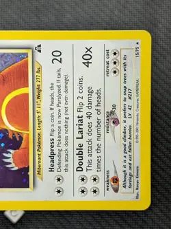 Ursaring 15/75 - Neo Discovery Unlimited Holo Rare Pokemon TCG NM - Image 5
