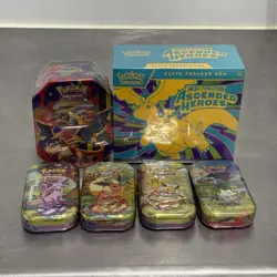 Pokemon Lot, Ascended Heroes ETB, Ascended & Prismatic Mini Tins, Charizard Tin - Image 1