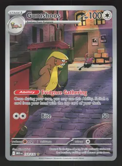 Gumshoos 153/132 Pokemon TCG ME01: Mega Evolution NM - Image 1