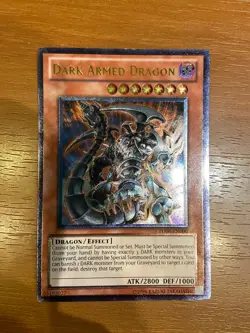 Yugioh Dark Armed Dragon Ultimate Turbo Pack Booster Six TU06-EN000 English LP - Image 1
