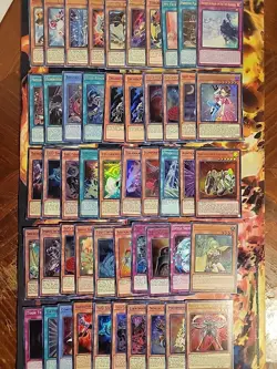 (100) YuGiOh Collection Holo Lot Super Ultra Rare NM - Image 1