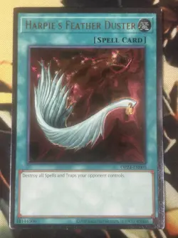 Yugioh: Harpie's Feather Duster - OP24-EN003 - Ultimate Rare - Unlimited - NM - Image 1