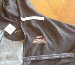 KONAMI Yu-Gi-Oh PROMOTIONAL BLACK HOODIE JACKET YUGIOH by SPORTIQE 3X SIZE - Image 5