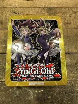 2017 YU-GI-OH This Yugi Muto & Yami Yugi COLLECTORS TIN EMPTY - Image 1