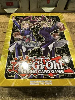 2017 YU-GI-OH This Yugi Muto & Yami Yugi COLLECTORS TIN EMPTY - Image 3