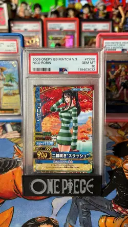 2009 ONE PIECE ONEPY BERRY BERRY MATCH VOL.3 #C088 NICO ROBIN PSA 10 - Image 1