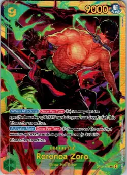 One Piece TCG | Roronoa Zoro | OP06-118 | OP06 | NM Foil - Image 1