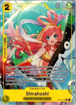 One Piece TCG | Shirahoshi (Alternate Art) | OP12-102 | OP12 | NM Foil - Image 1