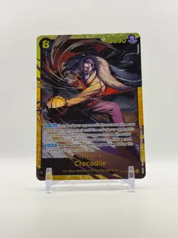 OP14-120 Crocodile SEC One Piece The Azure Sea's Seven English Near Mint #4 - Image 1