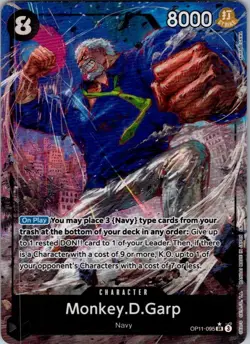 One Piece TCG | Monkey.D.Garp (Alternate Art) | OP11-095 | OP11 | NM Foil - Image 1