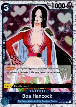 One Piece TCG | Boa Hancock () (Jolly Roger Foil) | ST03-013 | PRB-01 | NM Foil - Image 1