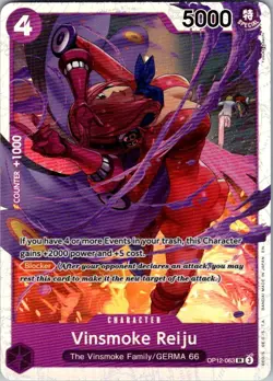 One Piece TCG | Vinsmoke Reiju | OP12-063 | OP12 | NM Foil - Image 1