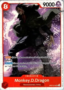 One Piece TCG | Monkey.D.Dragon (015) | OP07-015 | OP07 | NM Foil - Image 1