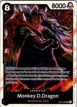 One Piece TCG | Monkey.D.Dragon | OP12-094 | OP12 | NM Foil - Image 1