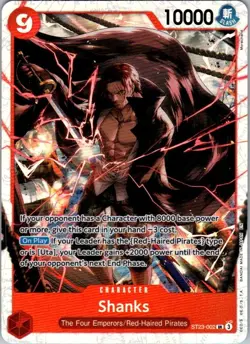 One Piece TCG | Shanks (002) | ST23-002 | ST-23 | NM Foil - Image 1