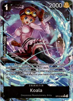 One Piece TCG | Koala (086) (Alternate Art) | OP12-086 | OP12 | NM Foil - Image 1