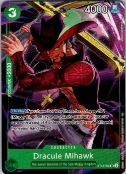 One Piece TCG | Dracule Mihawk (Illustration Box Vol.4) | ST12-003 | OP-PR | NM - Image 1