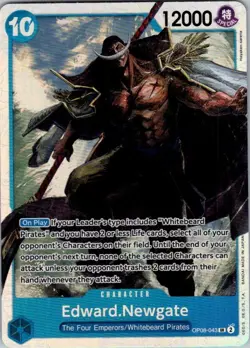One Piece TCG | Edward.Newgate | OP08-043 | OP08 | NM Foil - Image 1