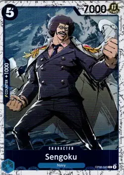 One Piece TCG | Sengoku - (Pirate Foil) | OP06-049 | PRB-02 | NM Foil - Image 1