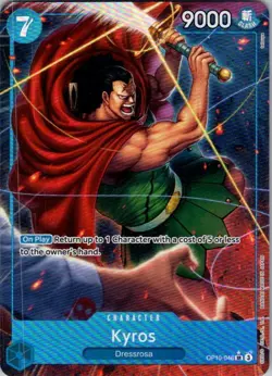 One Piece TCG | Kyros (Parallel) | OP10-046 | OP10 | NM Foil - Image 1