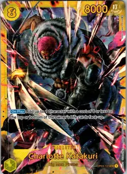 One Piece TCG | Charlotte Katakuri (123) | OP03-123 | OP03 | NM Foil - Image 1