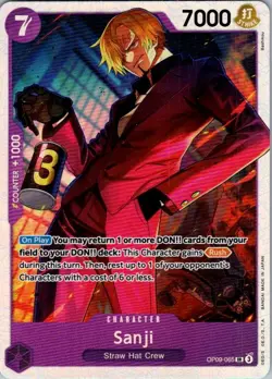 One Piece TCG | Sanji (065) | OP09-065 | OP09 | NM Foil - Image 1