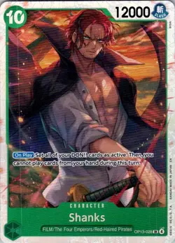 One Piece TCG | Shanks (028) | OP13-028 | OP13 | NM Foil - Image 1