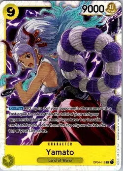 One Piece TCG | Yamato () (Reprint) | OP04-112 | PRB-01 | NM Foil - Image 1