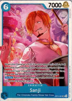 One Piece TCG | Sanji | OP11-051 | OP11 | NM Foil - Image 1