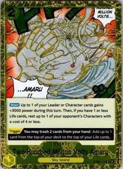 One Piece TCG | Two-Hundred Million Volts Amaru (Jolly Roger Foil) | OP05-115 | - Image 1