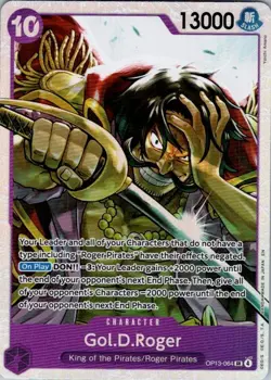 One Piece TCG | Gol.D.Roger (064) | OP13-064 | OP13 | NM Foil - Image 1