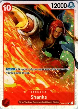 One Piece TCG | Shanks | OP06-007 | OP06 | NM Foil - Image 1