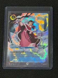 Belle Snowfield Strategist Enchanted -Lorcana Winterspell - Double Sleeved - Image 1