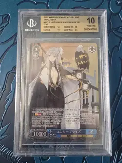 BGS 10 2025 Weiss Schwarz Azur Lane ENTERPRISE TD SP - Image 1