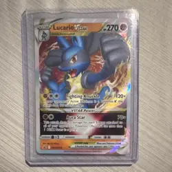 Pokemon TCG Lucario VSTAR SWSH Promo Holo Card Lot (2 Cards) English - Image 3