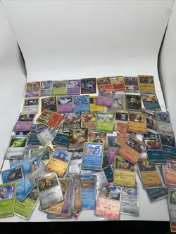 Pokemon TCG Card Collection Mixed Set with Holo and Rare Cards - Image 1