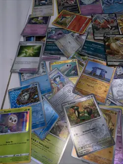 Pokemon TCG Card Collection Mixed Set with Holo and Rare Cards - Image 5