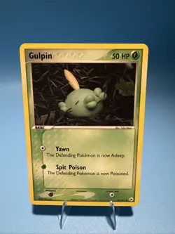 Gulpin 62/101 VLP - Yuka Morii Clay Art - Hidden Legends Pokemon Card - Image 1